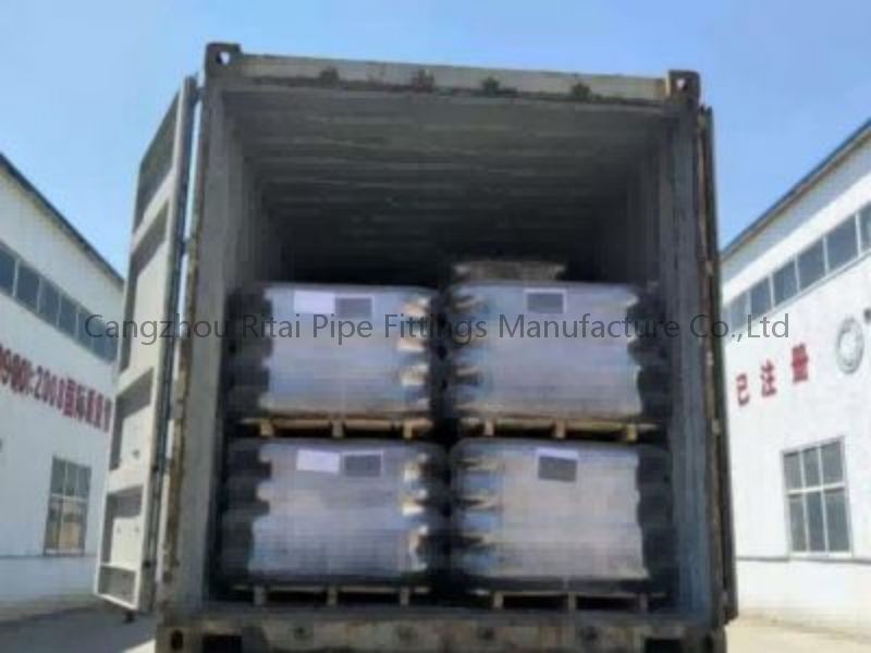 DN50 DN65 Steel Butt Weld Fittings ASTM WPB Seamless Eccentric Reducing Tee Straight