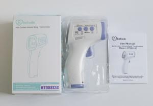 Buy cheap Non-Contact Automatic Human Infrared Thermometer Wholesale Price Temperature Gun Digital Speaking Therometer Electronic product