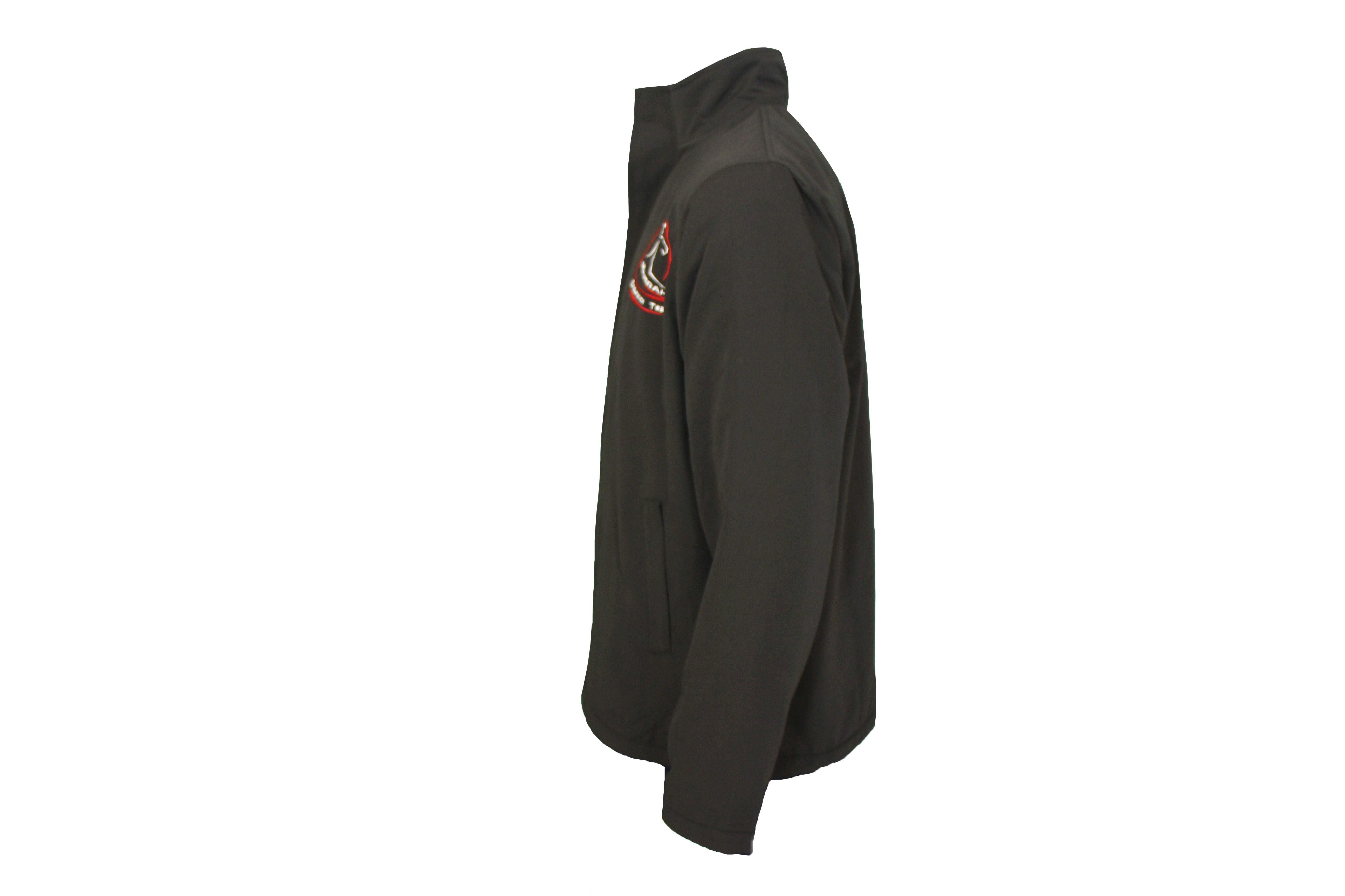 413 GSM Polyester Fleece-Lined Winter Jacket Women Thermal Black Jacket Polar Fleece