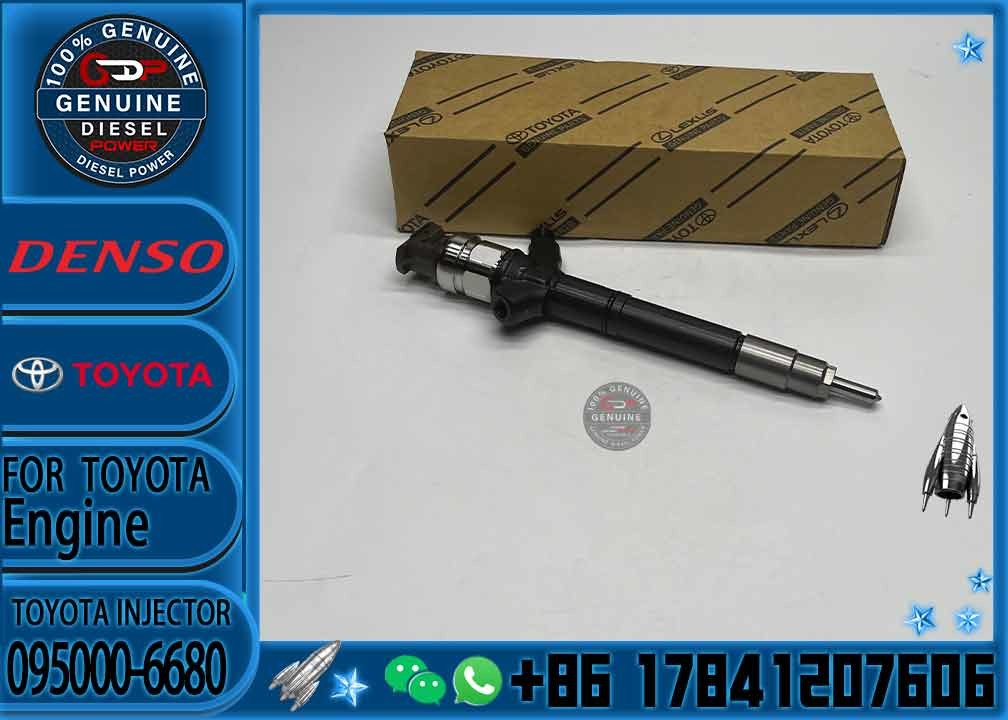 for Toyota RAV4 2.0 D 1AD-FTV Engine Assembly 095000-6680 Fuel Injector 095000-6680 0950006680