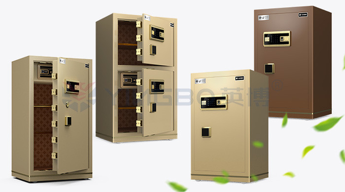 Biometric Fingerprint Lock Smart Safe Box For Office Security 46kg YB/N7-80