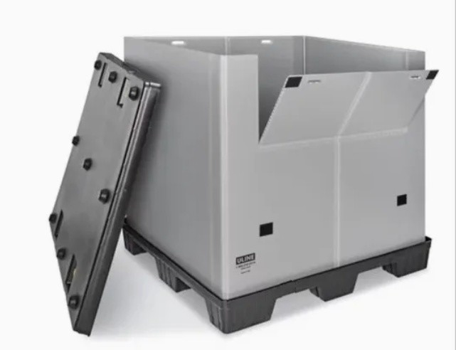 Foldable Sleeve Collapsible Easy Logistics Storage Plastic Pallet Box
