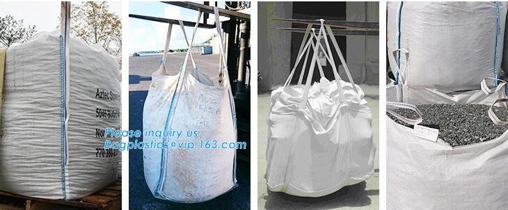 ton jumbo bag for coal,one ton bulk bag,pp woven big bag,100% new polypropylene pp woven bulk bag big bags 1000kg jumbo