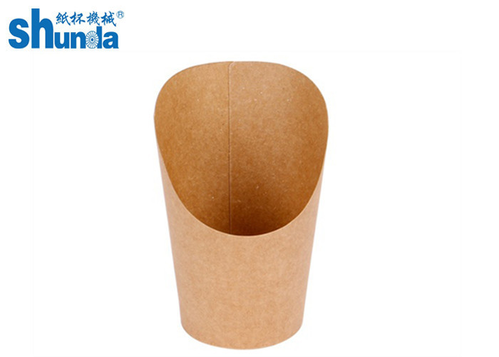 Flexo Printing PE Coated Paper Donner Box For Takeaway Packaging