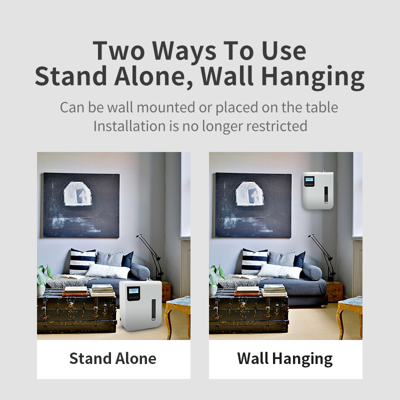 Cold Atomization Pure Essential Oil Aromatherapy Machine Smart WIFI Control Wall-mounted Home Commercial Aromatherapy Machine