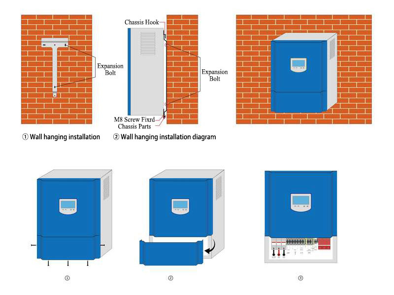 Energy Saving Off Grid Hybrid Solar Wind Power System Magnetic Levitation Vertical Axis Wind Turbine