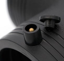 90-315mm HDPE Electrofusion Fittings Repair Saddle For Gas Supply PN16 SDR11 PE100