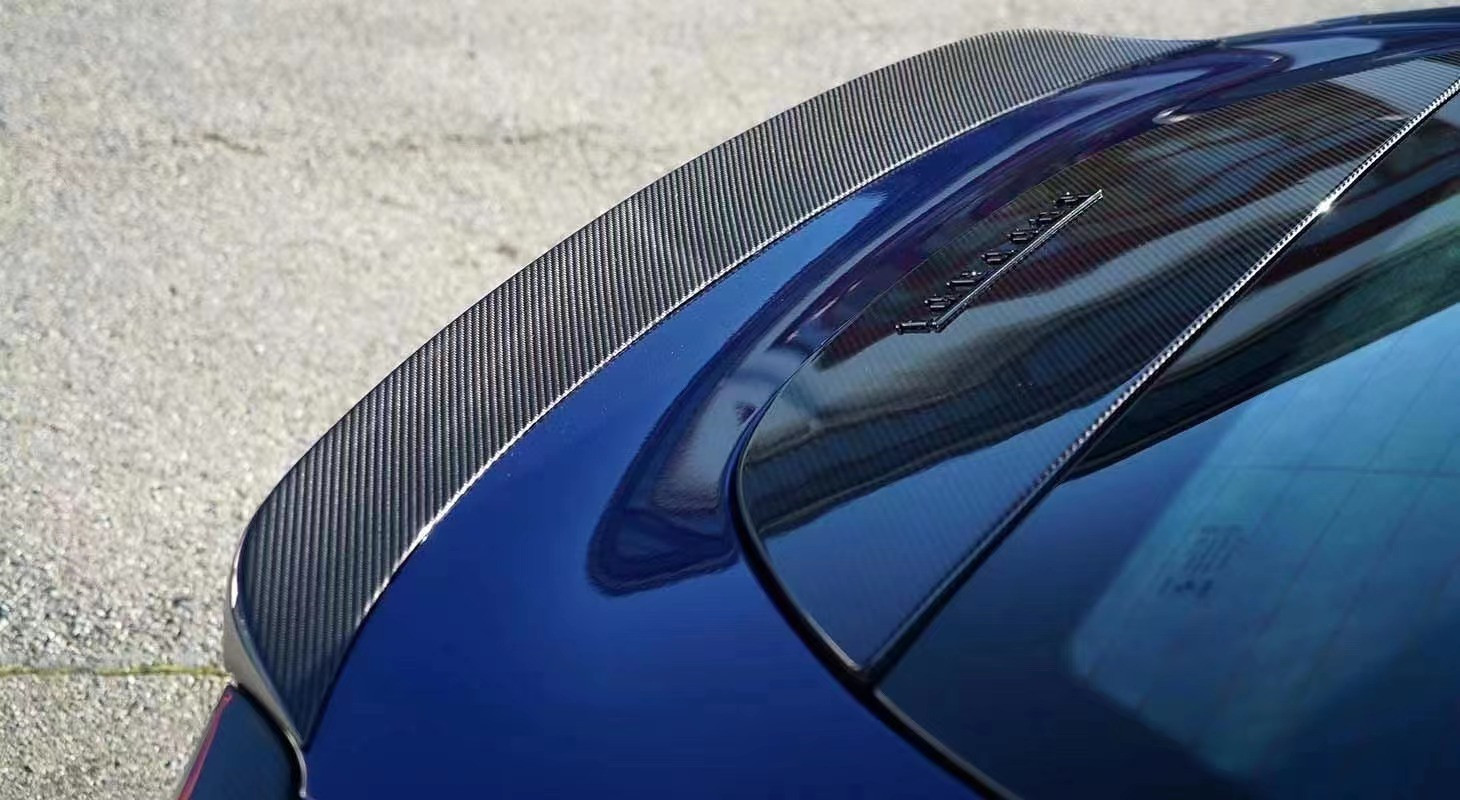 For Ferrari Roma Carbon Fiber Body Kit Roma Upgrades Novit Style Carbon Fiber Front Lip Diffuser Spoiler Side Skirt Body Kit