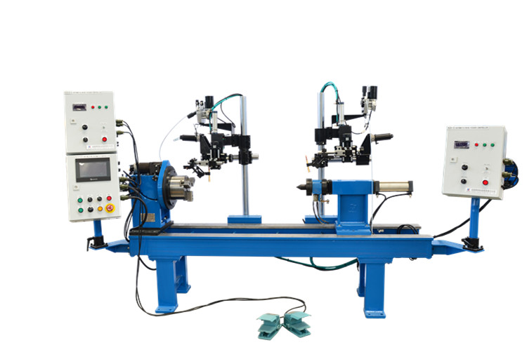 Double Head Circumferential Welder AC 220V 50Hz / 60Hz Seam Welding Equipment