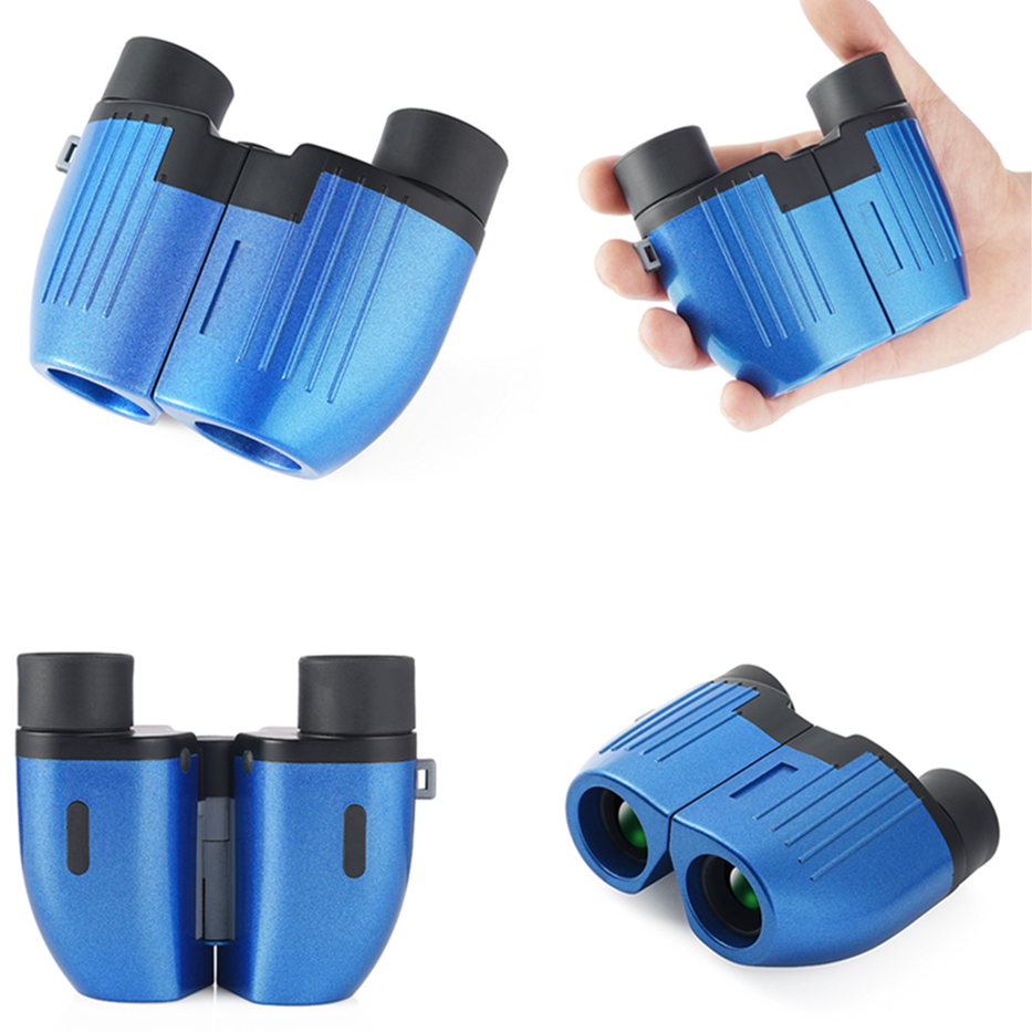High Resolution 8x21 Kids Toy Binoculars Small Size BK7 Roof Pentaprism