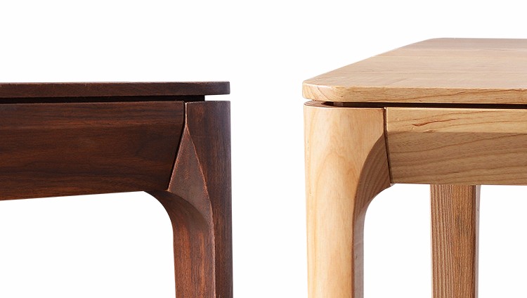 European Simple Furniture 6 Chairs Set Rectangular Dining Table Solid Wood