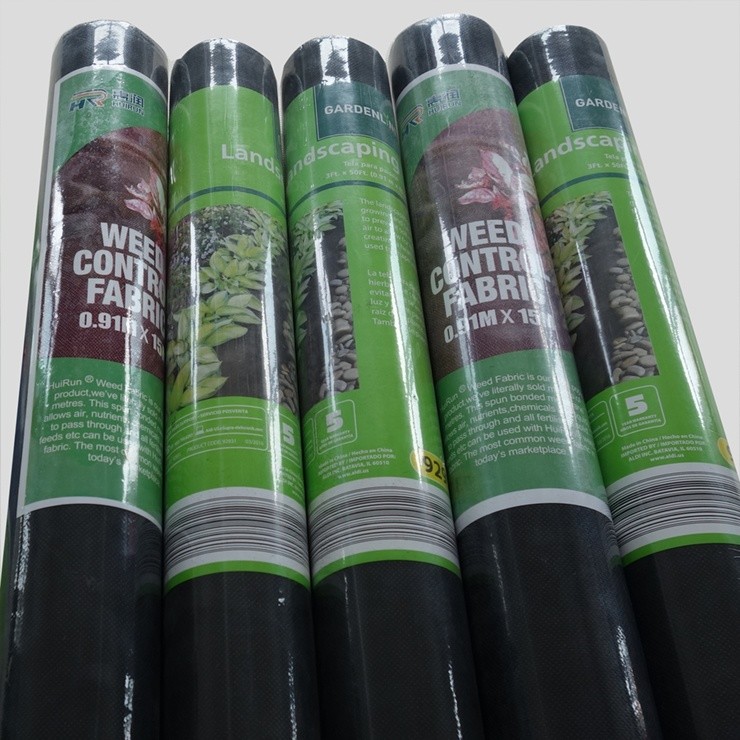 TNT 4% Uv Treated Non Woven Weed Fabric Mulch Anti Grass Ground Cover