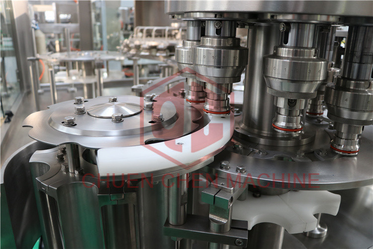 Linear Water Bottle Filling Machine With Bottle Conveyor Systems