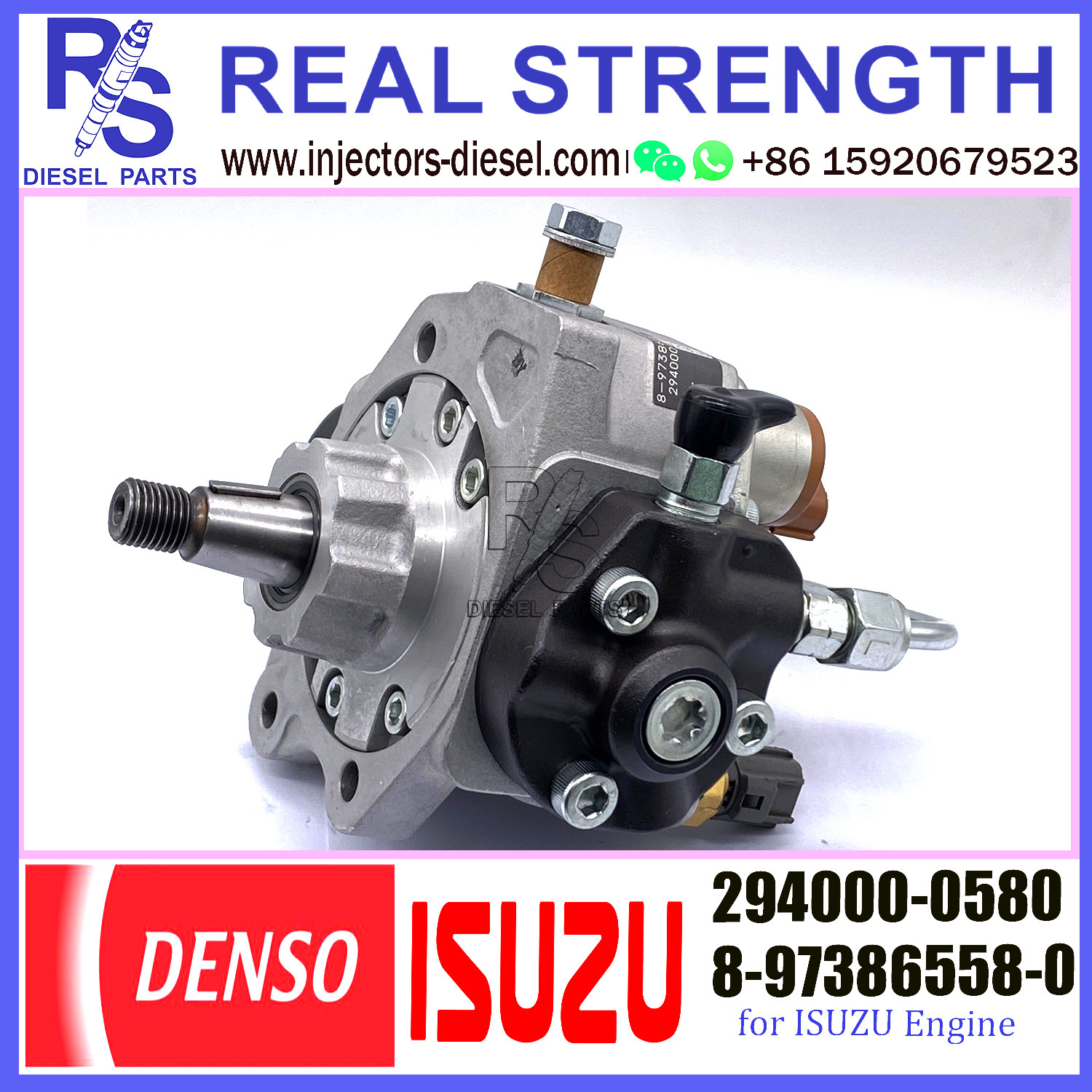 Diesel Injection Pump For Isuzu 4HK1 Engine 294000-0580 8-97386558-0 Spare Parts Fuel Pump 294000-0580 8-97386558-0