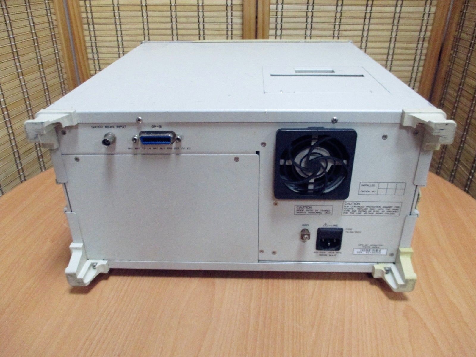 600nm-1750nm ADVANTEST Spectrum Analyzer , Q8381 Optical Spectrum Analyser