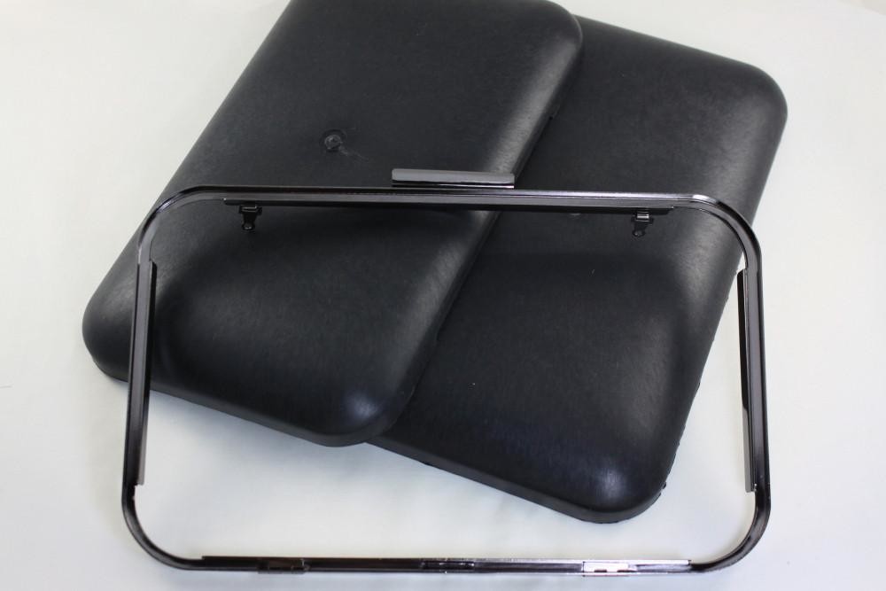 Metal Closure Gun Black Plastic Purse Frames 25.5*16*6.5cm