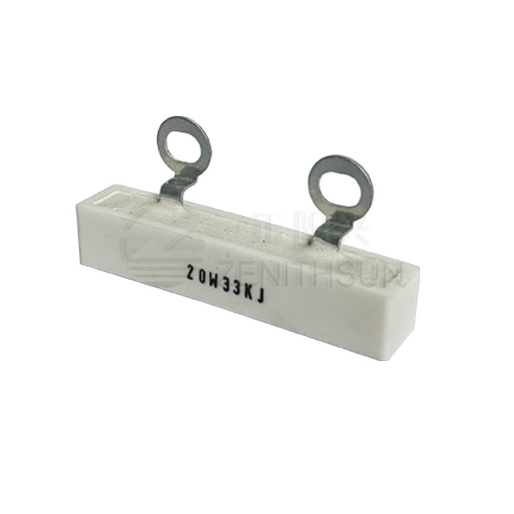 Ceramic Cement Wire Wound Resistor Pre Charge For Voltage Equalizing