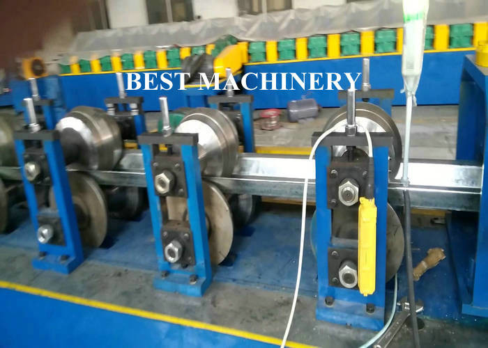 Aluminum Roofing Gutter Sheet Roll Forming Machine Downpipe Usage