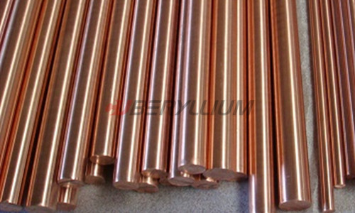 Beryllium Copper Rod C17200 Temper 36~42HRC 6.5mm dia X 1000mml