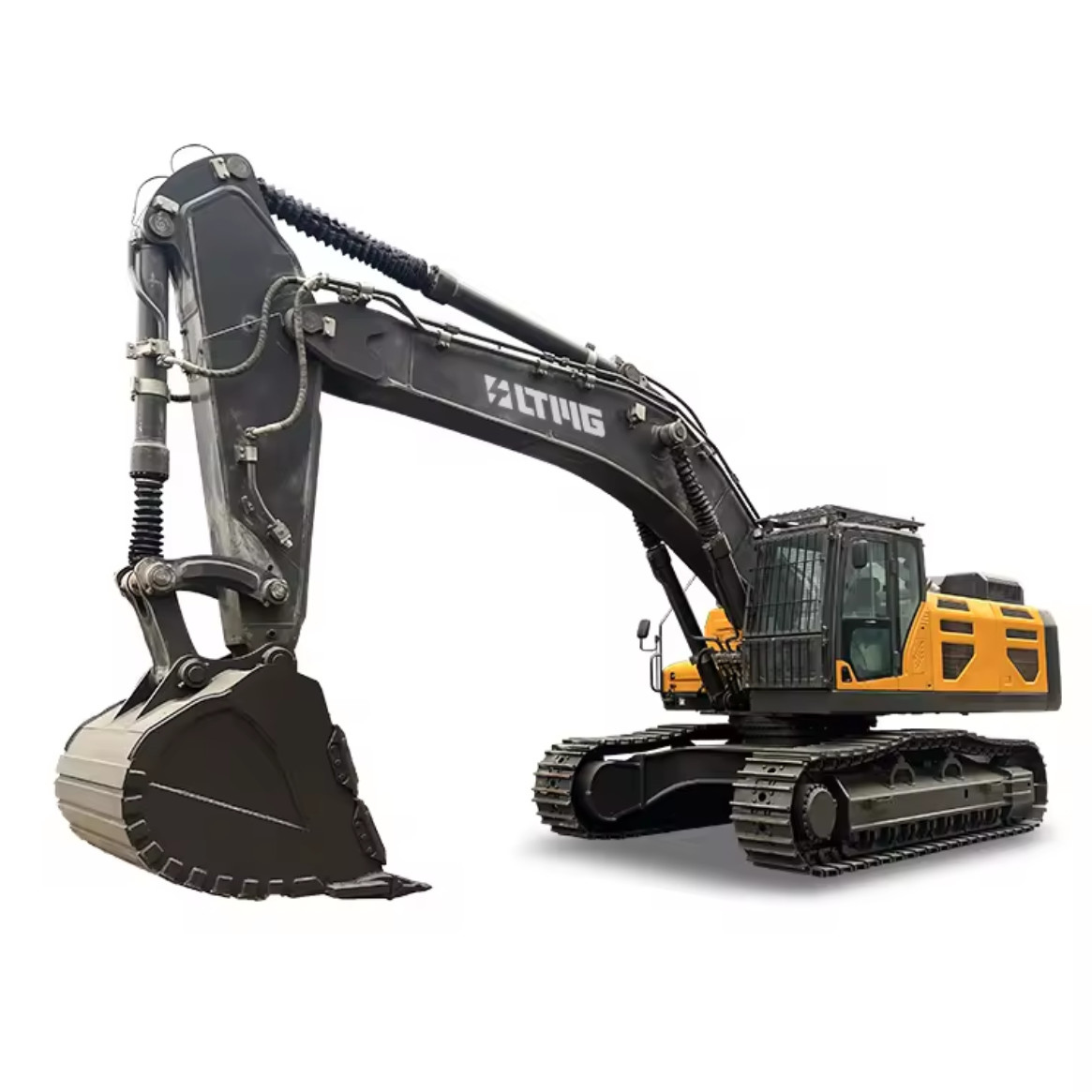 Construction Machinery Ltmg Excavator Digging Machine Earthmoving Machine 60 Ton Large Excavator In Hot Sale