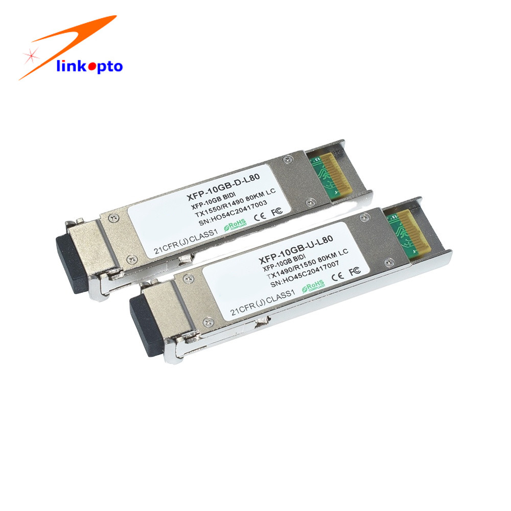 Cisco Metal 10G XFP Module ZR 1550nm 80km Transmission SM Duplex LC Connectors