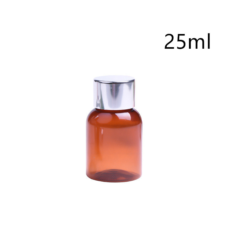 25ml Plastic Cosmetic Packaging Aluminum Lids For Shampoo / Shower Gel Packing