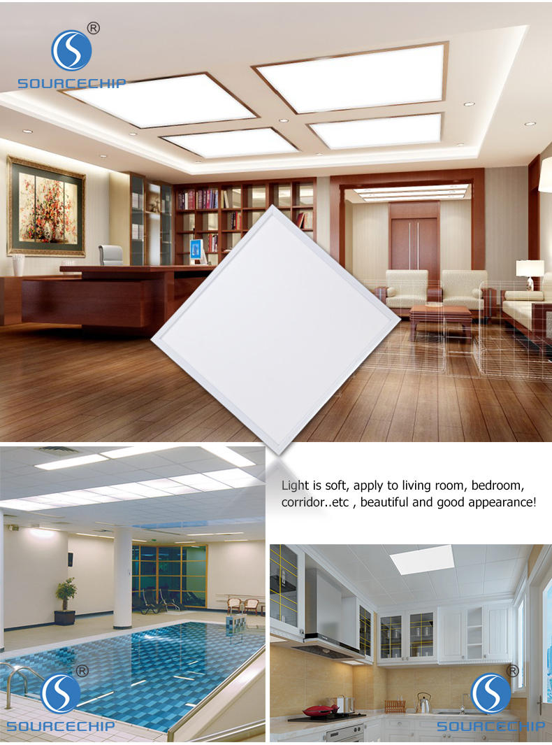 Good quality indoor 40w ultra thin led panel light 600x600