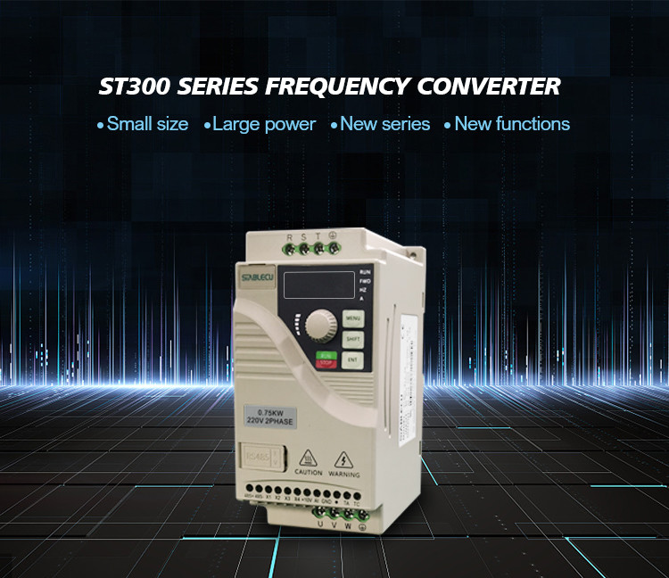 0.75KW 220V 1HP VFD Single Phase Frequency Inverter