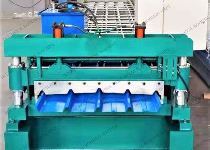 Q235 380v Ppgi Trapezoidal Roll Forming Machine Forged Shaft