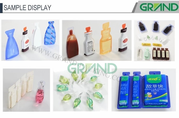 GGS-240 P5 bottle filler plastic ampoule automatic liquid filling sealing machine