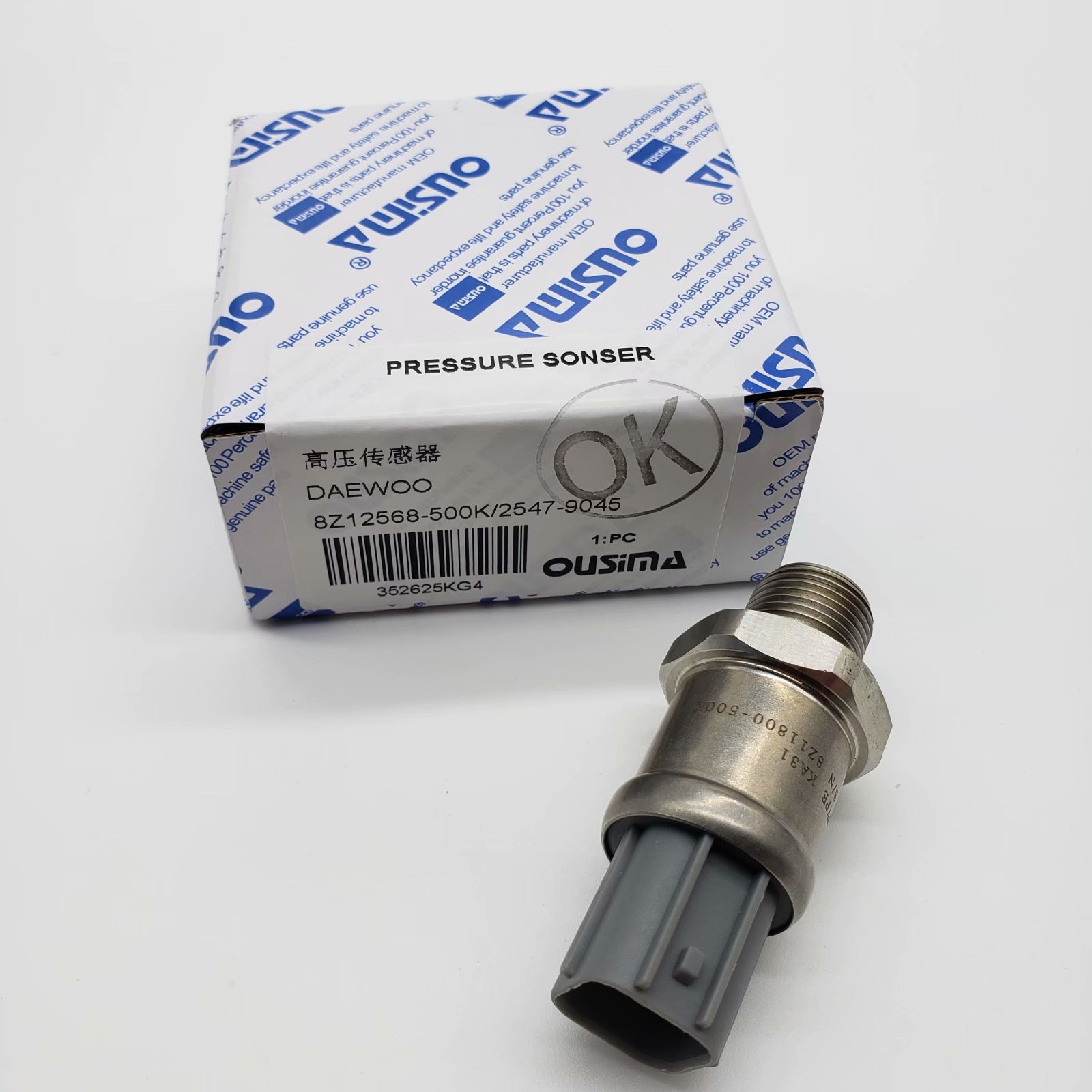 OUSIMA Eletric Excavator 8Z12568-500K 2547-9045 Pressure Sensor