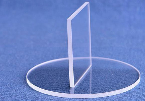 SiO2 Crystal Fused Quartz Plate 2inch 6inch High Hardness Quartz Glass
