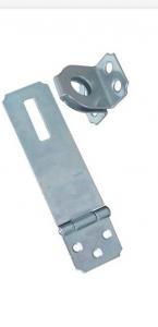 Buy cheap Zinc Plated Safety Hasp And Staple For Drawer / Sliding Door Rigid Design product