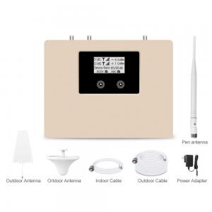 Buy cheap Dual Band 900MHz 1800MHz Cell Phone Signal Repeater 2G 4G 70dB Gain product