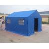 Buy cheap Civil Affairs Emergency Outdoor Canvas Tent / Military Wall Tent With PVC Fabric from wholesalers