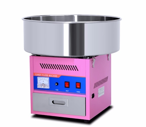 Durable Commercial Electric Cotton Candy Floss Machine 1.08kw