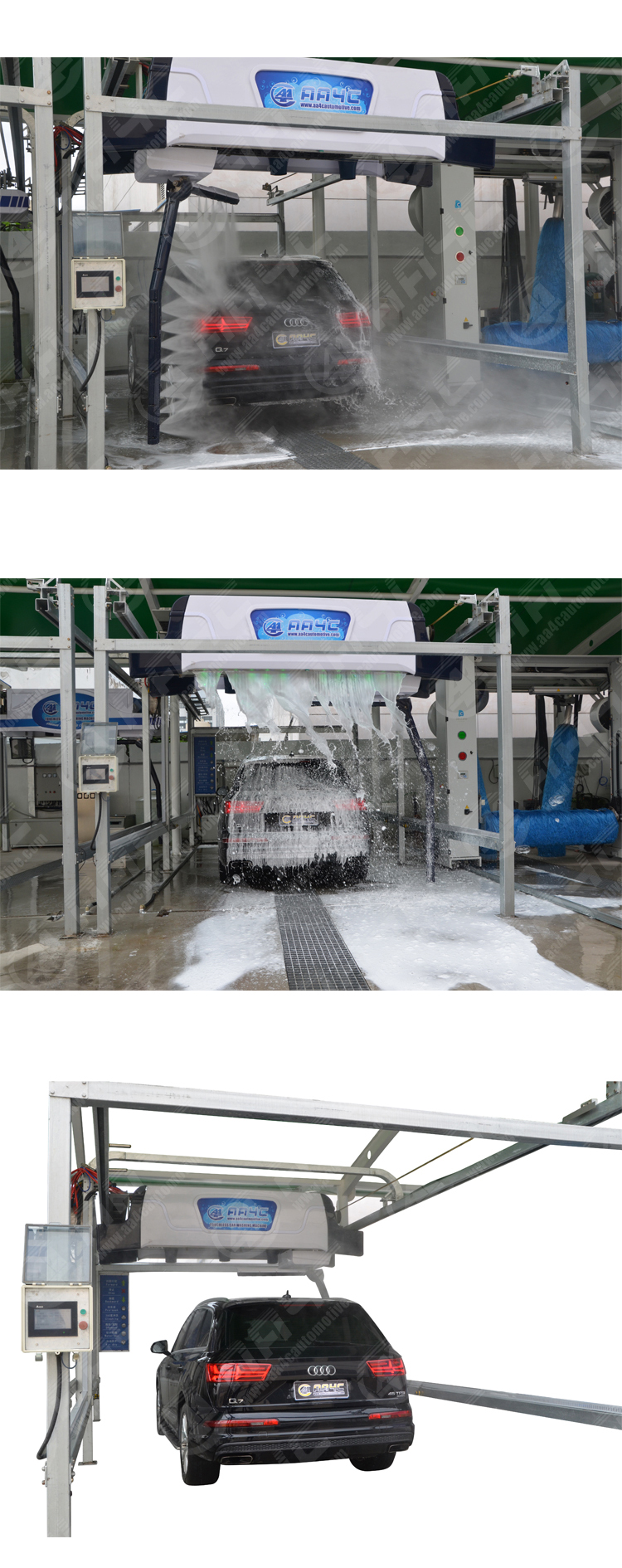 Rollover Automatic Car Washing Machine For Business Touchless