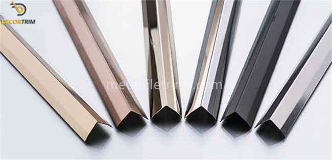 Right Angle Wall Corner Protector Strips SS201 SS304 For Wall Tile Edge Protection