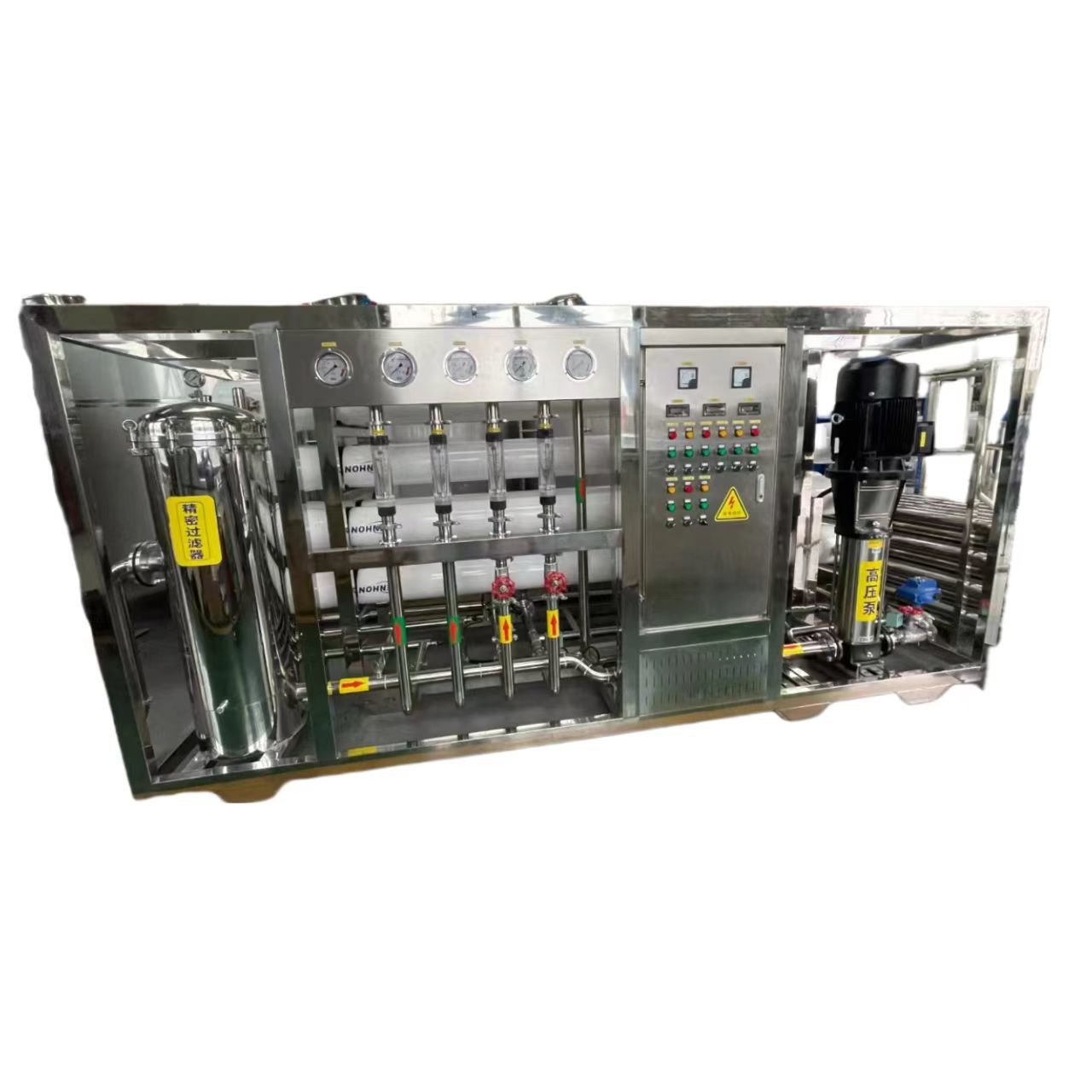 10-Inch Reverse Osmosis Pure Water System, Water Production 10000L/H