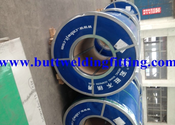 2B / NO.4 / HL / NO.1 / BA Finished 304 Grade Stainless Steel Coil In Silt Edge