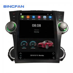 Buy cheap 12.1 Inch Tesla Vertical Screen Car Dvd Radio Player For Toyota Highlander product