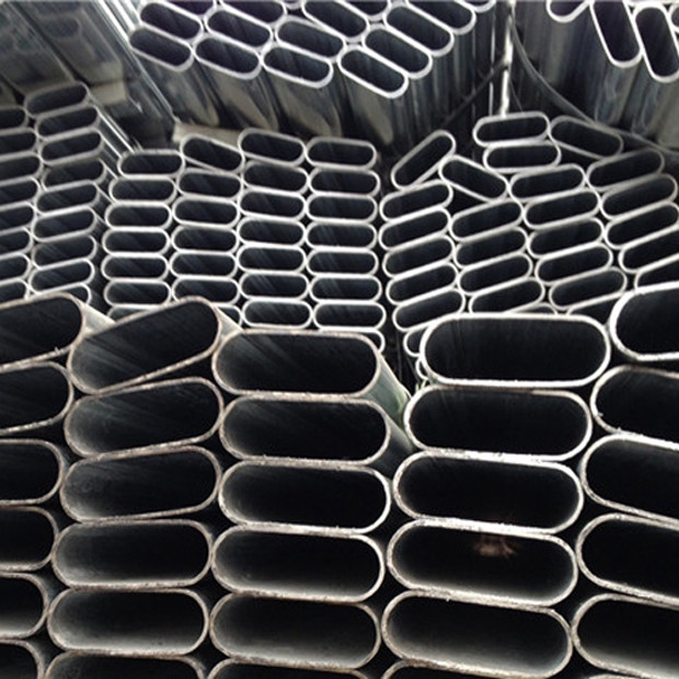 A53-A369 Flat Oval Steel Tube 20*50mm Flat Sided Oval Tube Cold Rolled