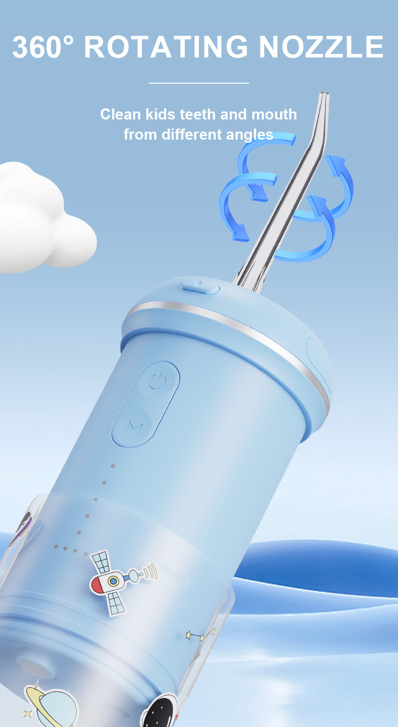 Mini Kids Portable Travel Household USB Recharge Oral Irrigator For Teeth Cleaning