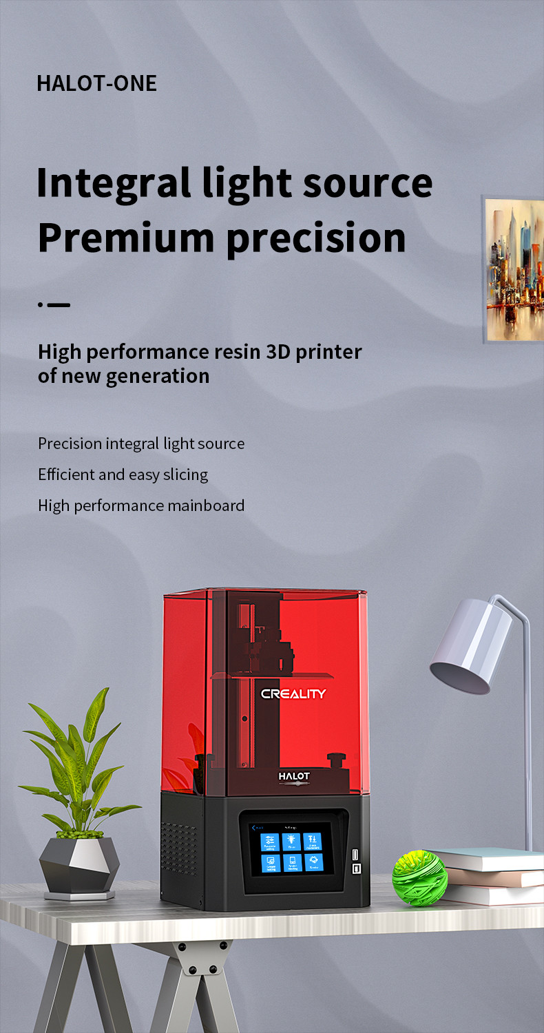200mm HALOT ONE Creality LCD 3D Printer Multi Scene