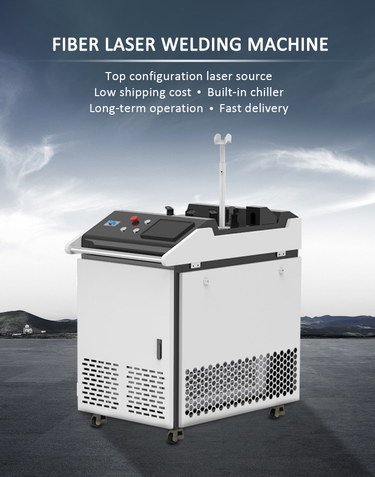 1500w 2000w Handheld Laser Welding Machine With Raycus / Max Laser Source