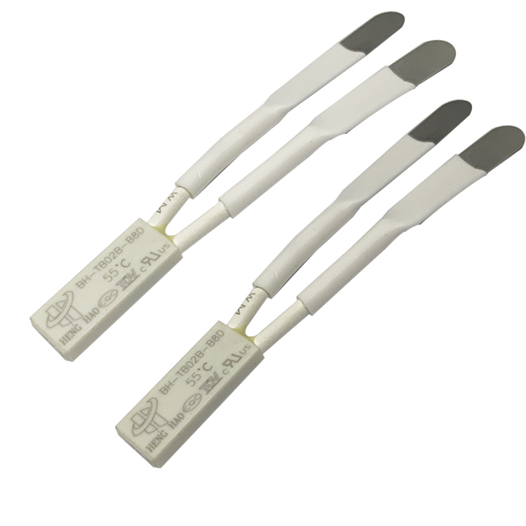 BH-TB02B-B8D Mini Thermal Protector Thermostat Switch 250V 2A