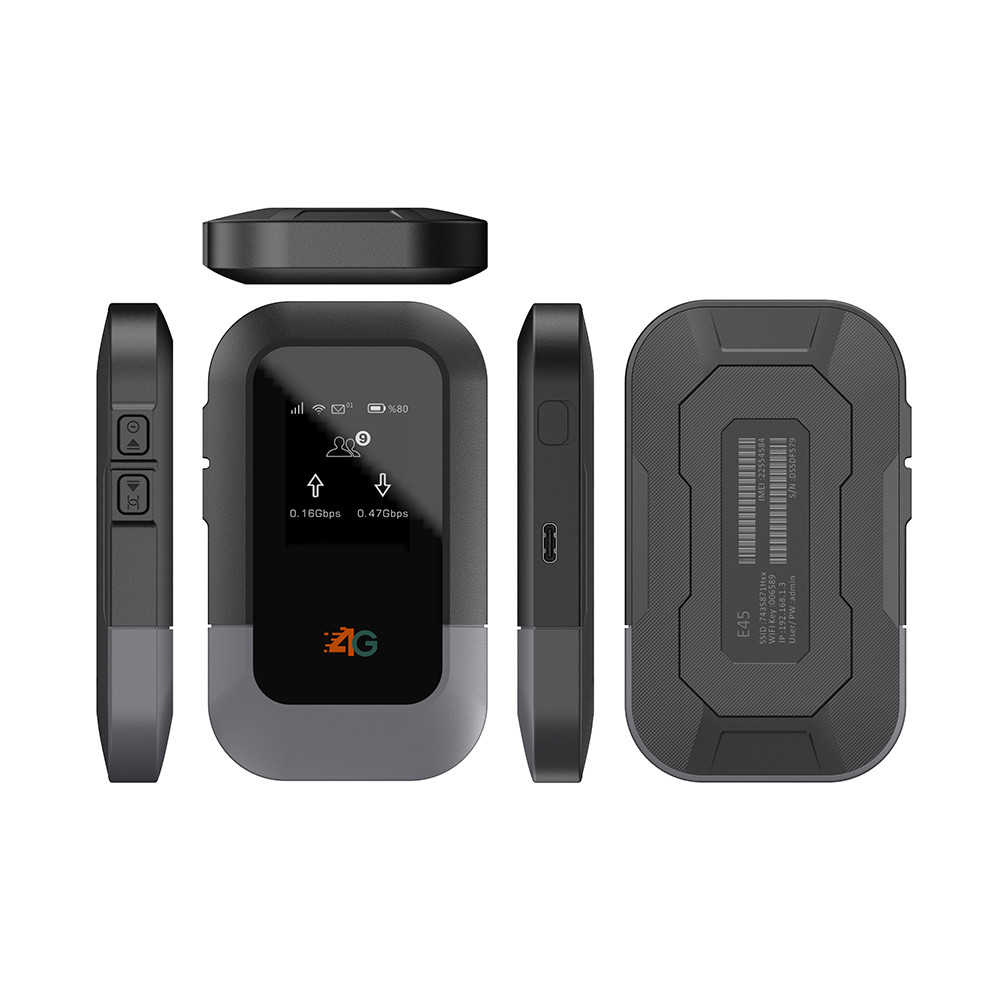 OLAX E45 WIFI6 Mobile Hotspot Devices wifi Router eSim vSim wireless 4G LTE Router Modem