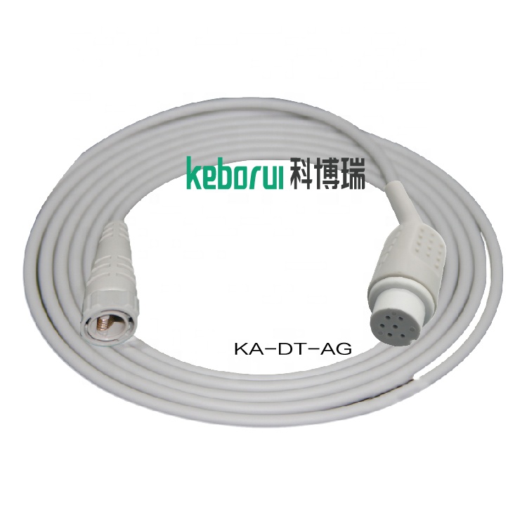 4 Cores Compatible Datascope Blood Pressure Monitor IBP Cables