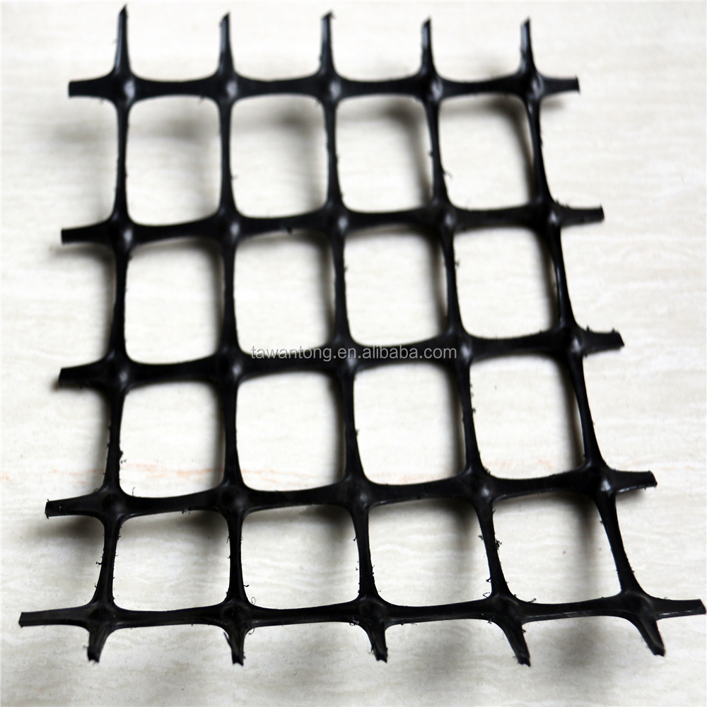 Directly Supply 1-6m Width Biaxial Plastic Geogrid for Coal Mine Road Railway Highway