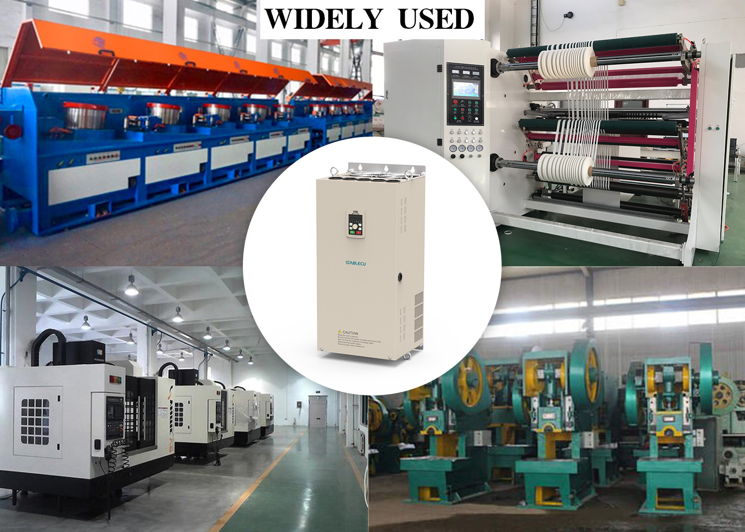 Triple Phase 150 HP 125 HP 100 HP Variable Frequency Drive